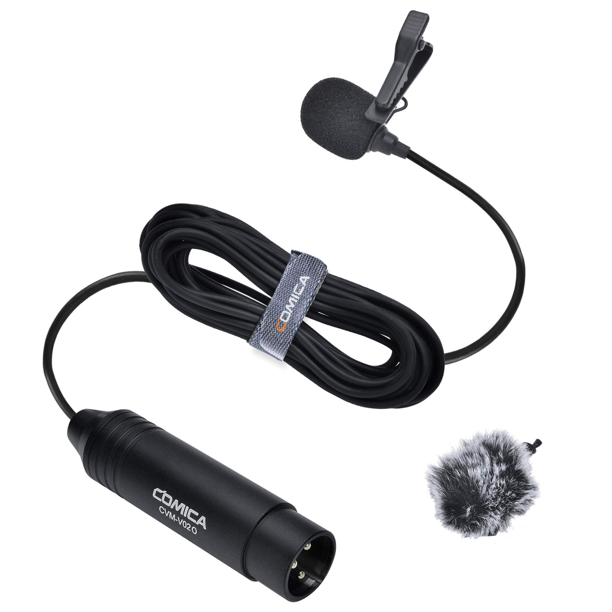 Xlr Microphone Condenser - Microphone Lavalier Omnidirectionnel XLR CVM-V02O avec