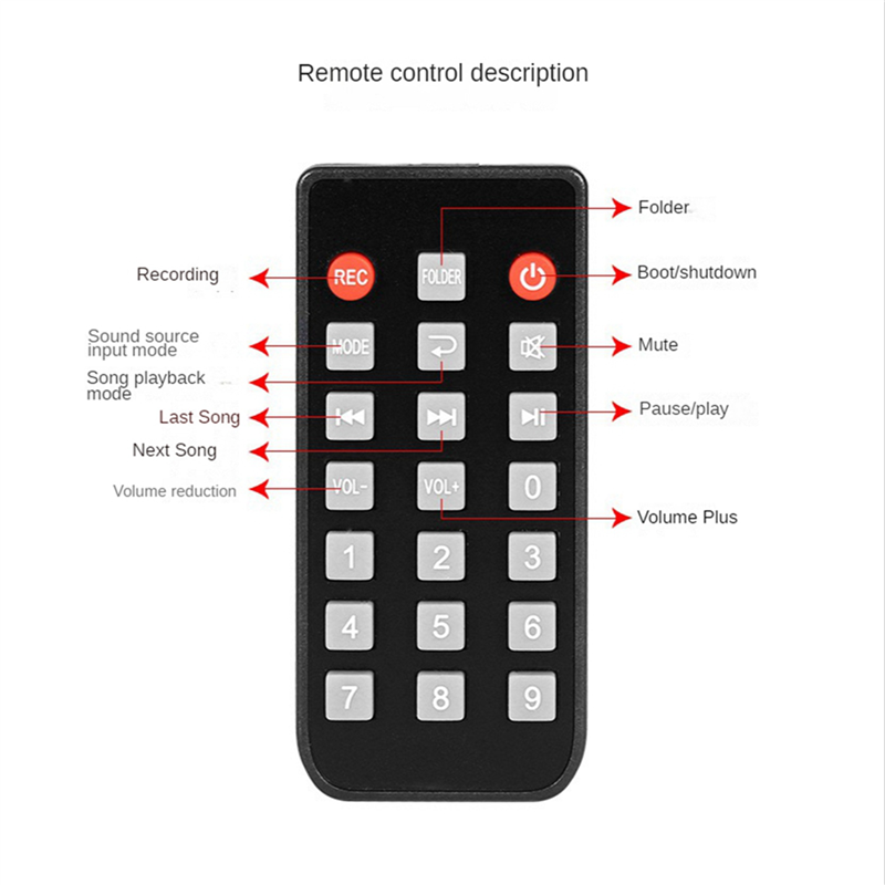 Audio Music Free Mp3 - Lecteur Audio numérique Bluetooth MP3, carte