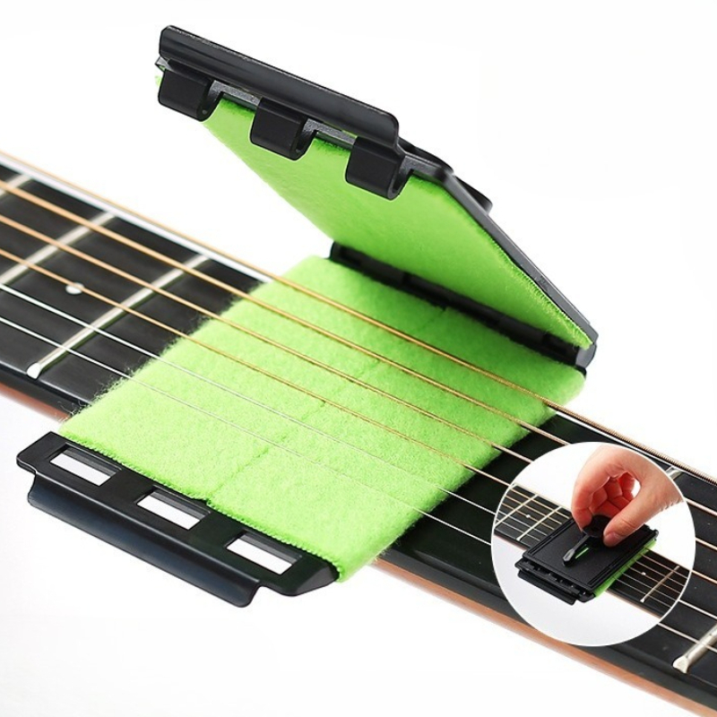 Bass Guitar Strings - Nettoyeur de cordes de guitare, nettoyeur