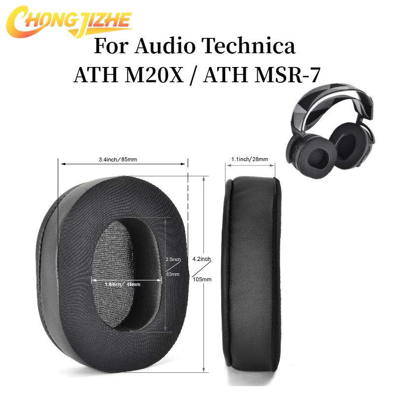 Audio Technica Headphone Ath-M20X - Oreillettes de remplacement en mousse, pour