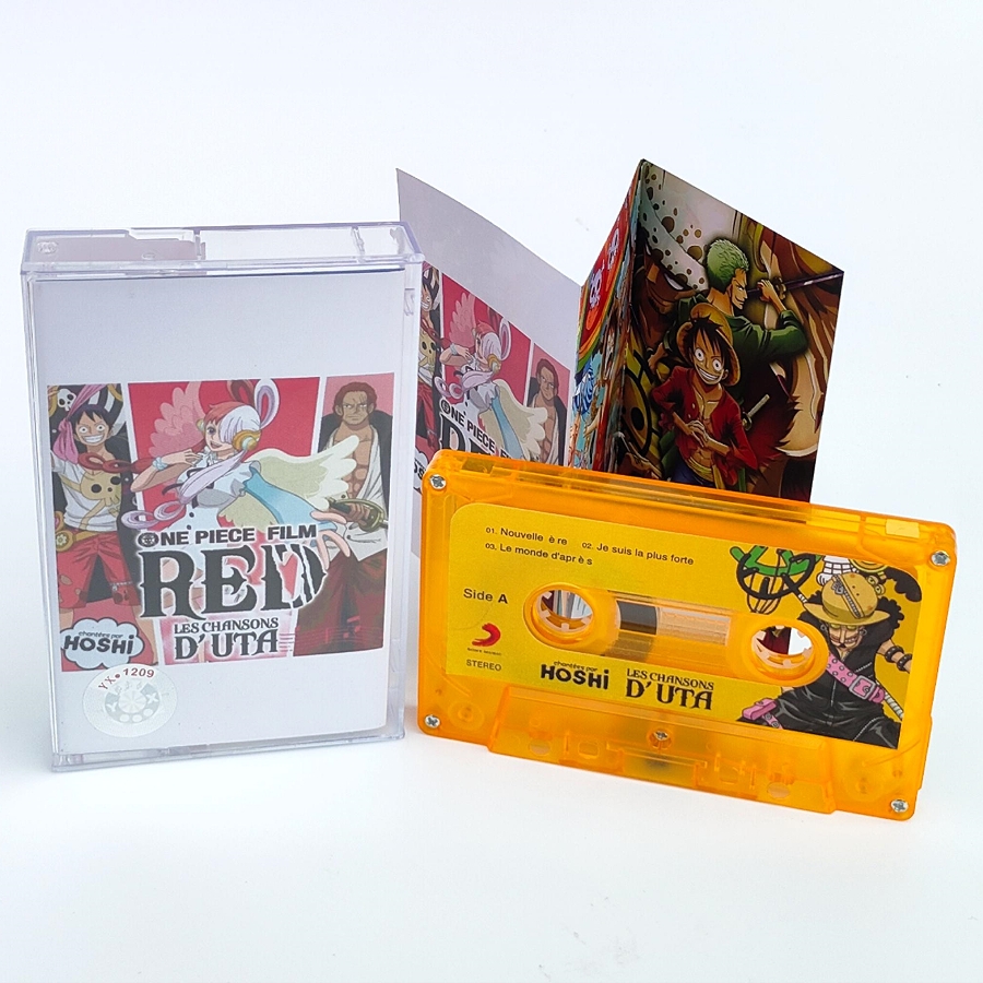 Audio Music Recorder - Bande magnétique Uta Album Cassettes Cosplay,
