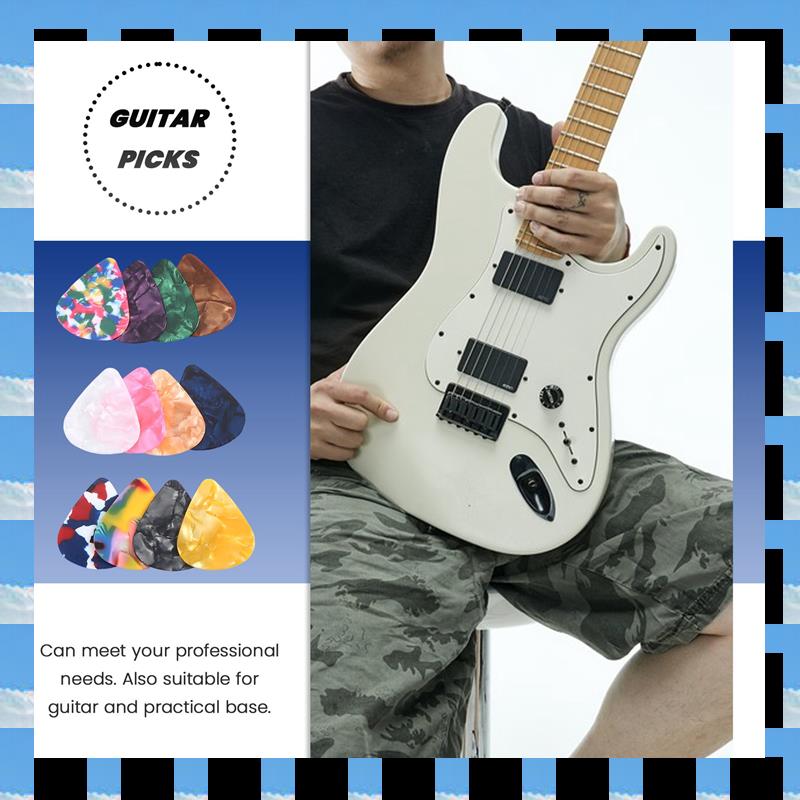 Electric Guitar Pick Pack - ABME Lot de 60 plectres de