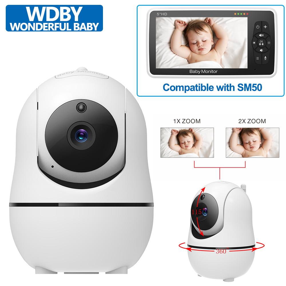 Audio Music Videos - Caméra séparée pour le babyphone SM50,