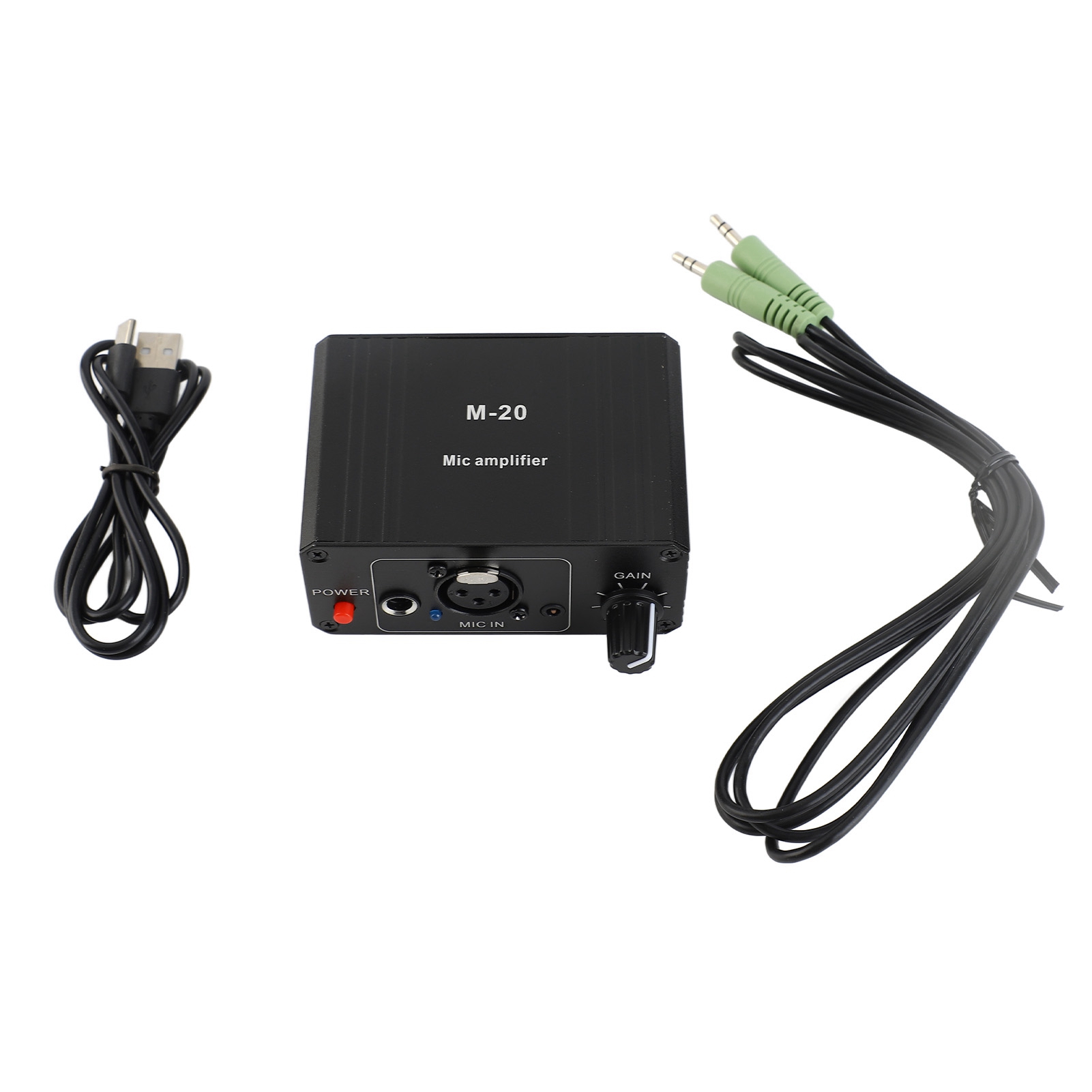 Xlr Microphone Condenser - Préampli de Microphone Portable à Gain