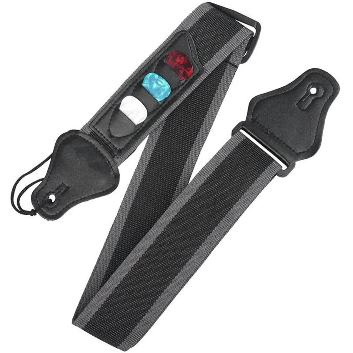 Sangle de guitare en cuir PU M - Electric Guitar Pick Pack avis et prix