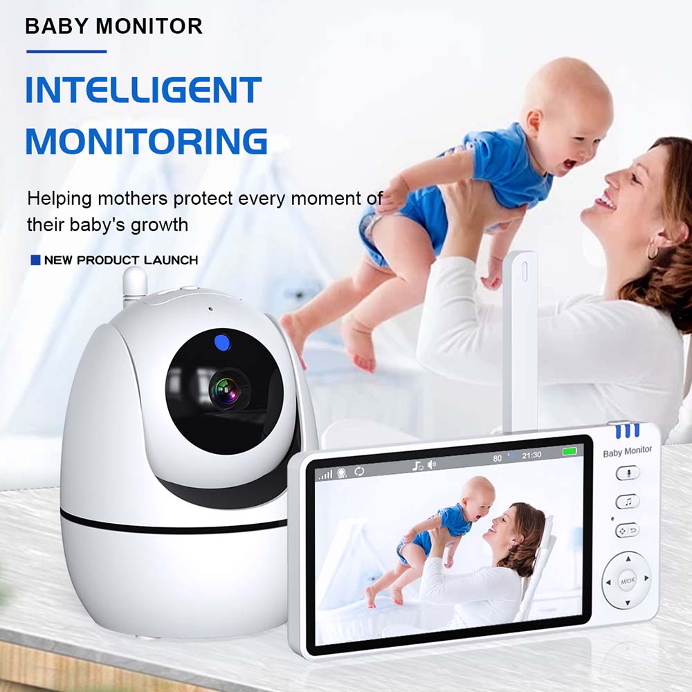 Moniteur vidéo pour bébé de 5  - Audio Music Videos avis et prix