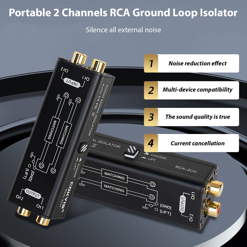 Isolateur de boucle de masse R - Audio Music Isolator avis et prix