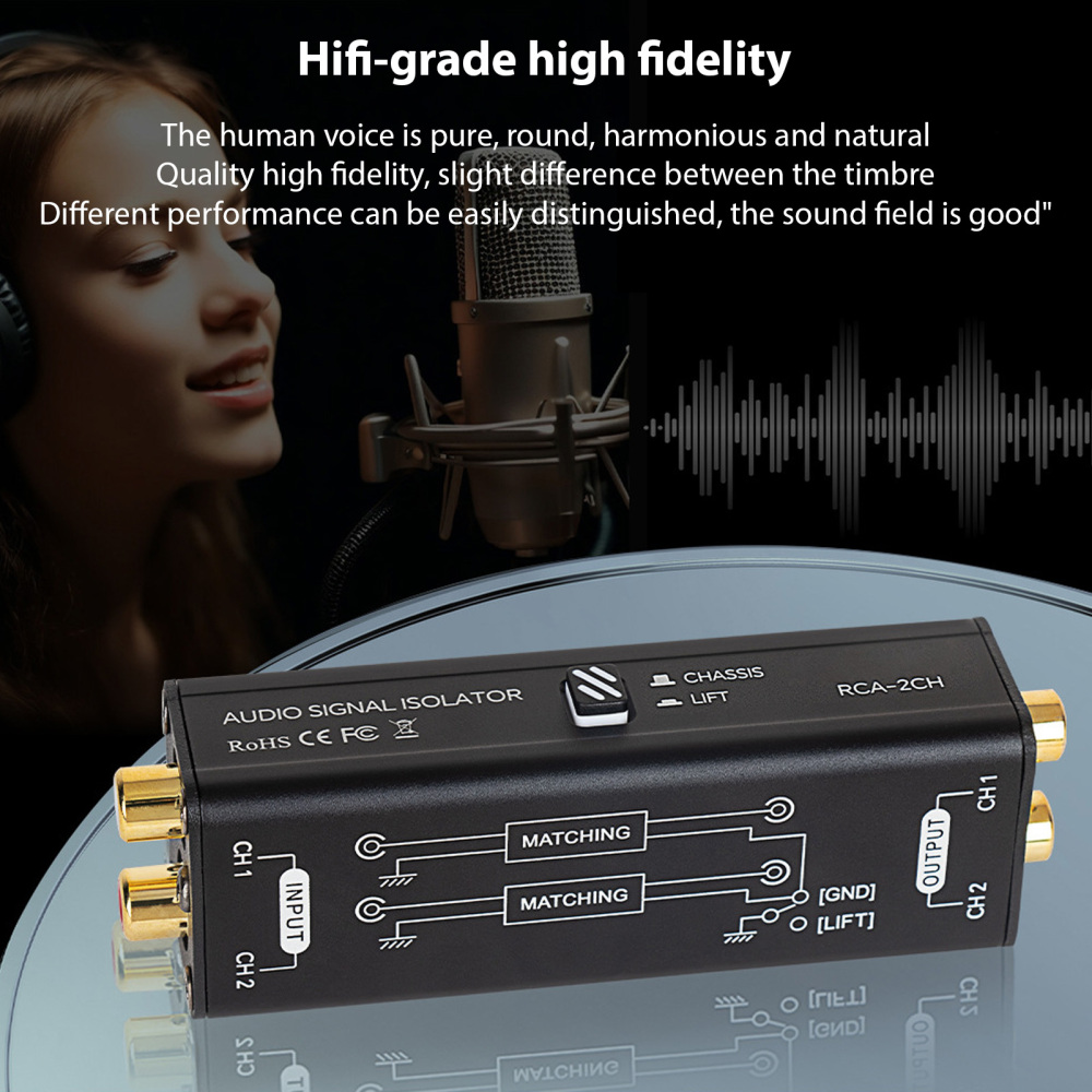 Isolateur de boucle de masse R - Audio Music Isolator avis et prix