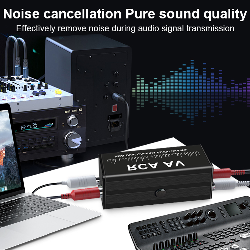 Isolateur de signal audio RCA  - Audio Music Isolator avis et prix