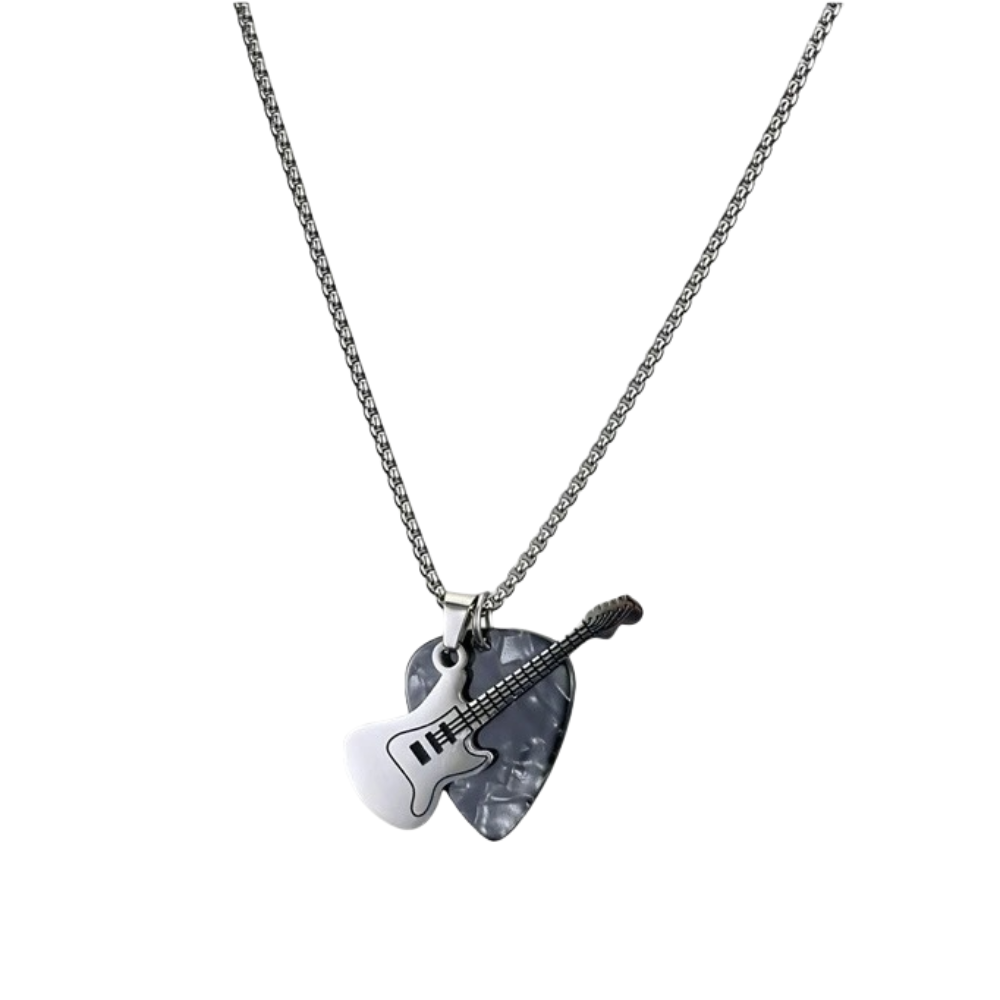 Collier pendentif médiator de  - Electric Guitar Pick Pack avis et prix