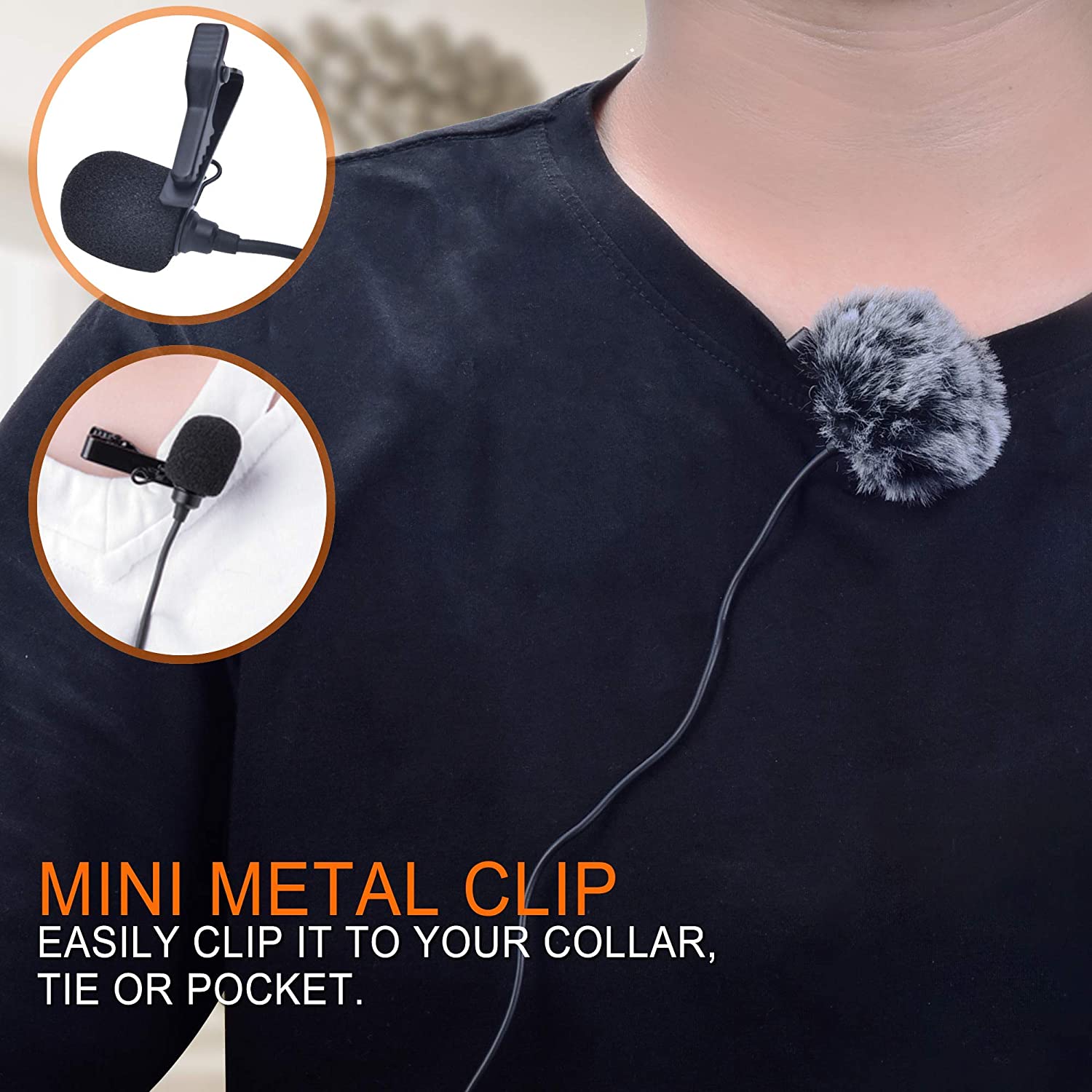 Microphone Lavalier Omnidirect - Xlr Microphone Condenser avis et prix