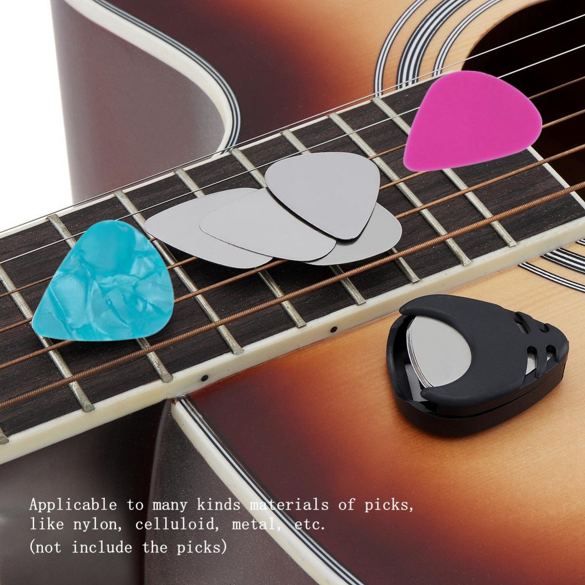 5 pièces support de plectres d - Electric Guitar Pick Pack avis et prix