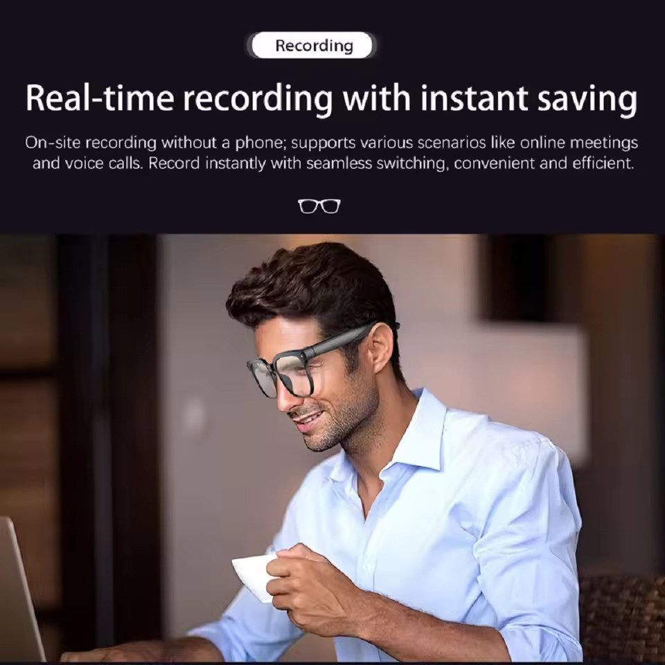 Lunettes intelligentes M02S AI - Audio Music To Video Ai Free avis et prix
