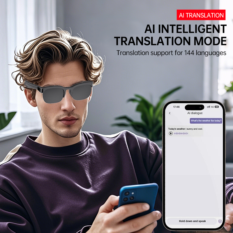 Lunettes audio intelligentes à - Audio Music Videos avis et prix