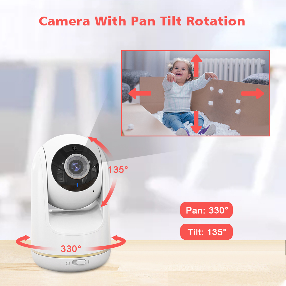 Moniteur bébé VB803, écran plu - Audio Music Videos avis et prix
