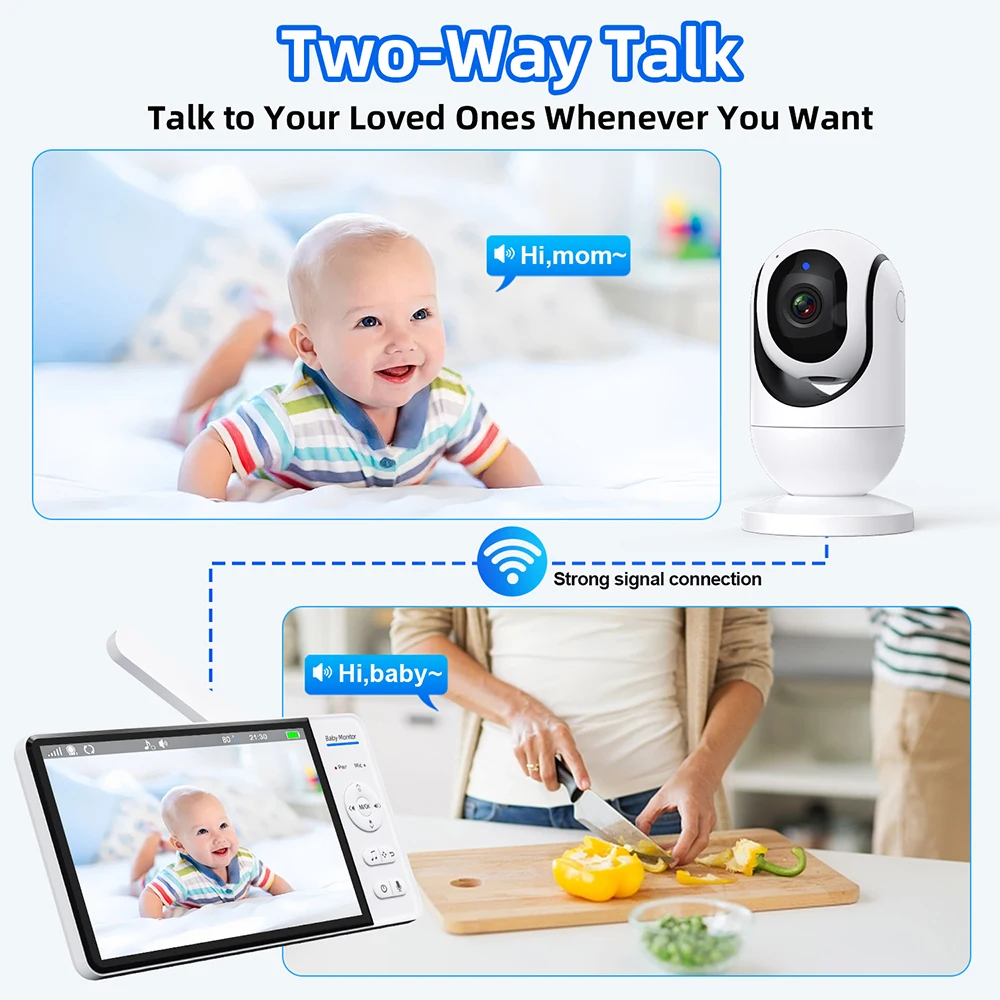 Pas de WiFi 7 pouces bébé moni - Audio Music Videos avis et prix