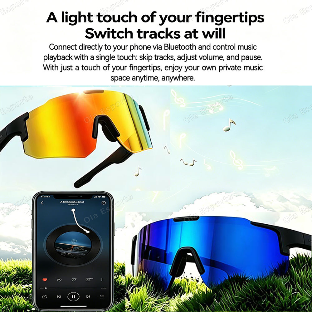 Lunettes de vélo intelligentes - Audio Music Videos avis et prix