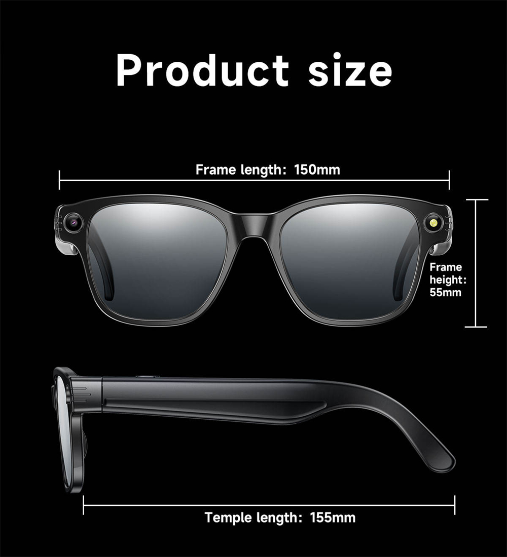 Nouveau L801 lunettes intellig - Audio Music To Video Ai Free avis et prix