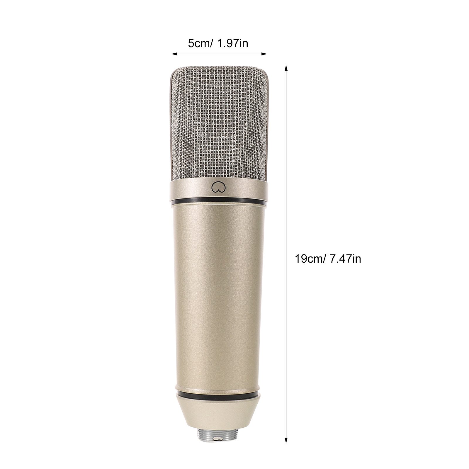 Boîtier métallique pour microp - Xlr Microphone Condenser avis et prix
