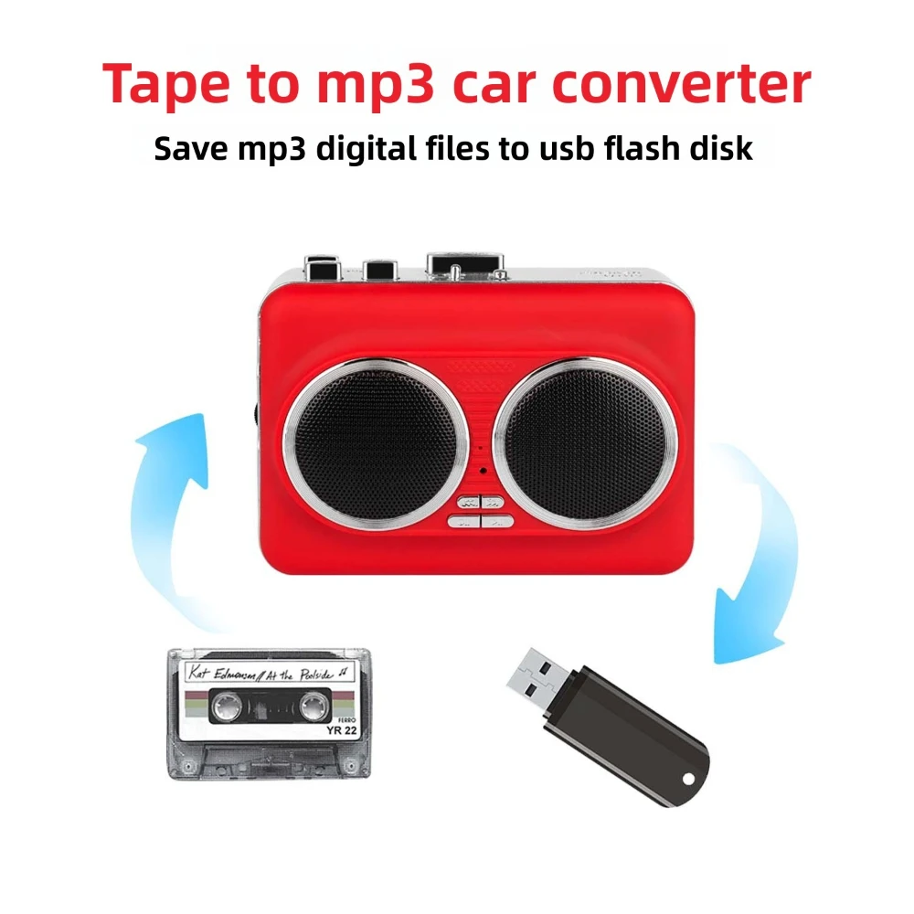 Lecteur de cassettes USB, Capt - Audio Music Free Mp3 avis et prix