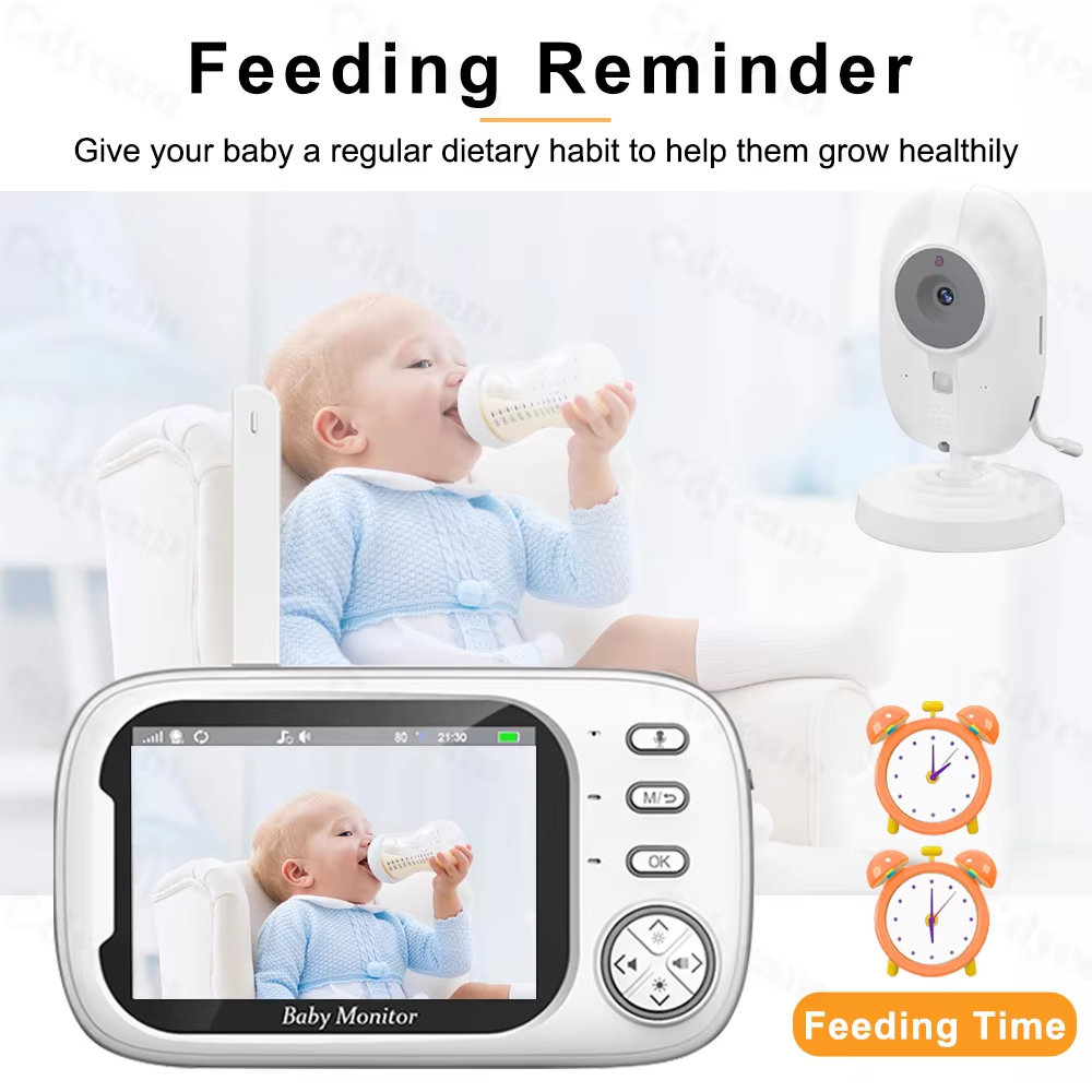 Moniteur bébé 3,5 pouces avec  - Audio Music Videos avis et prix