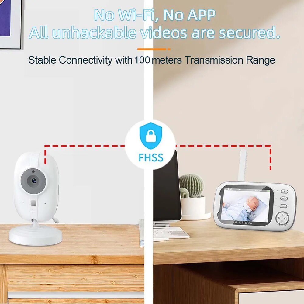 Babyphone Vidéo 3.5G avec Visi - Audio Music Videos avis et prix