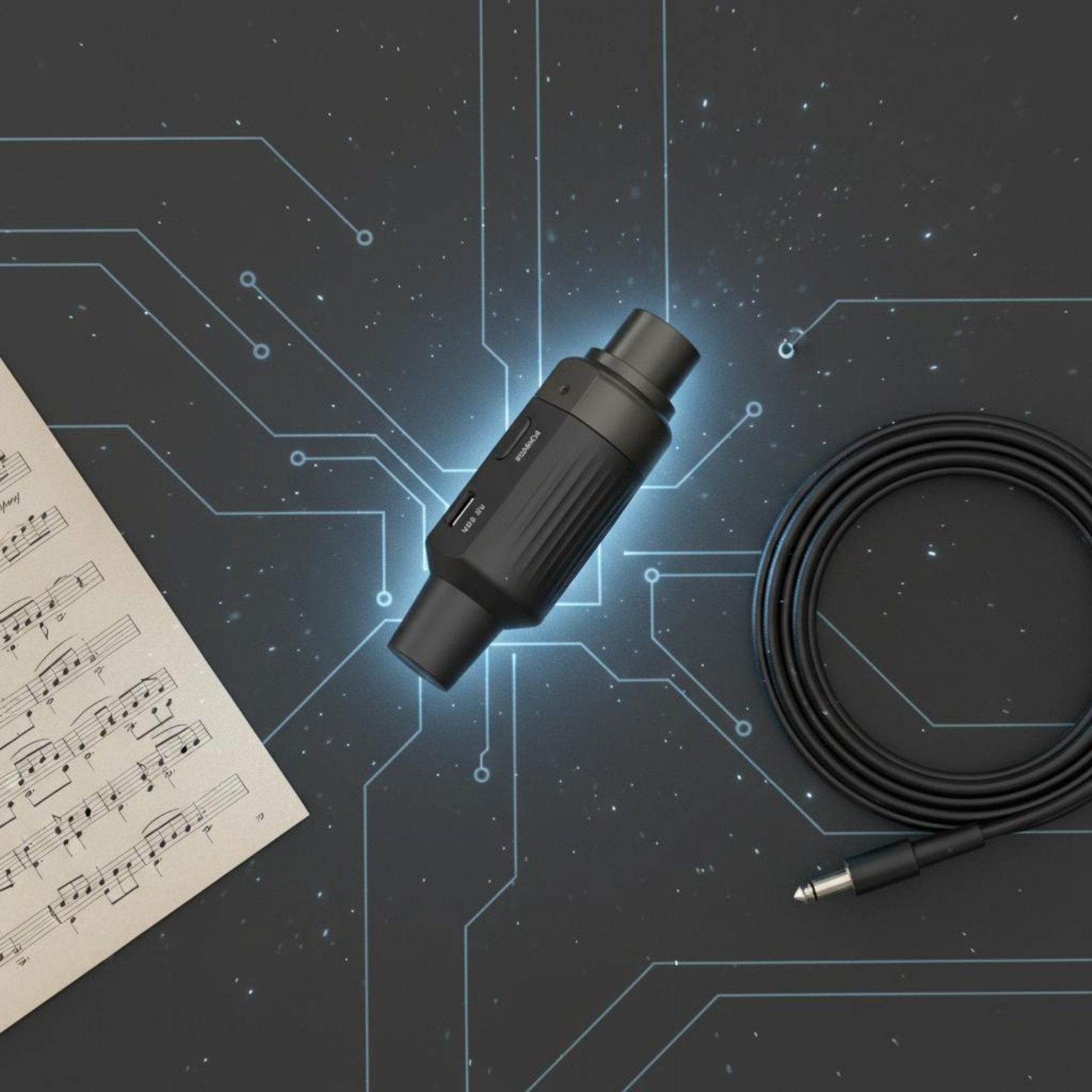 2 émetteurs XLR sans fil, tran - Xlr Microphone Condenser avis et prix