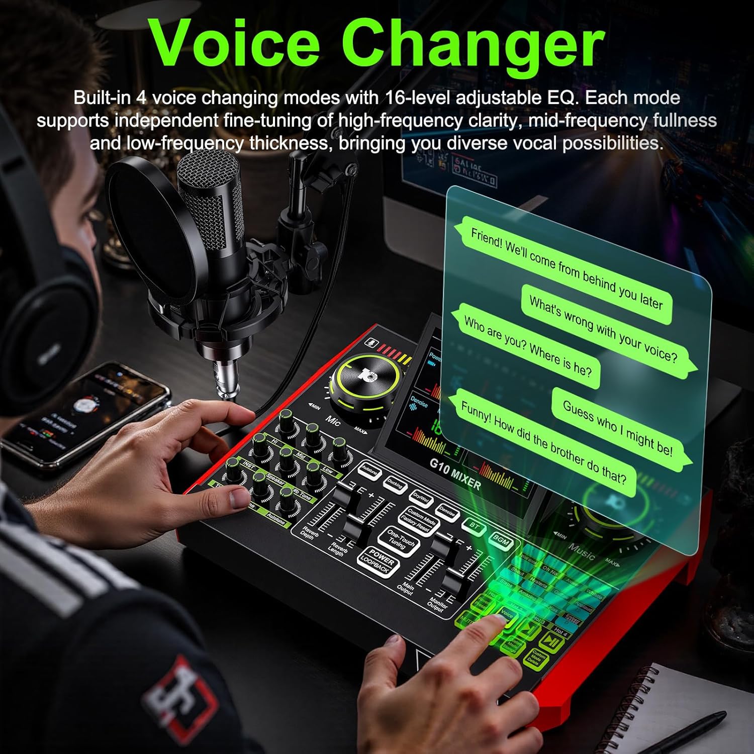 Interface audio de streaming e - Audio Music Recorder avis et prix