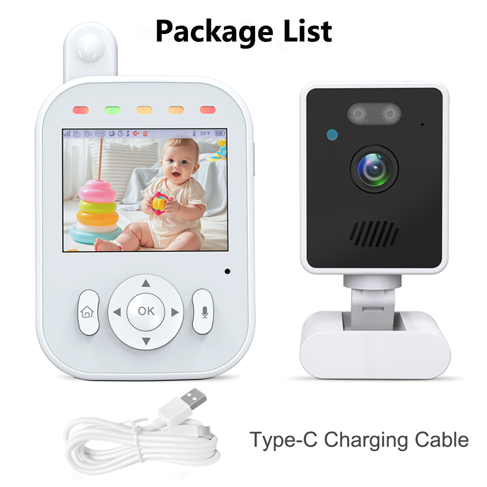 Moniteur Bébé Sans Fil Intérie - Audio Music Videos avis et prix