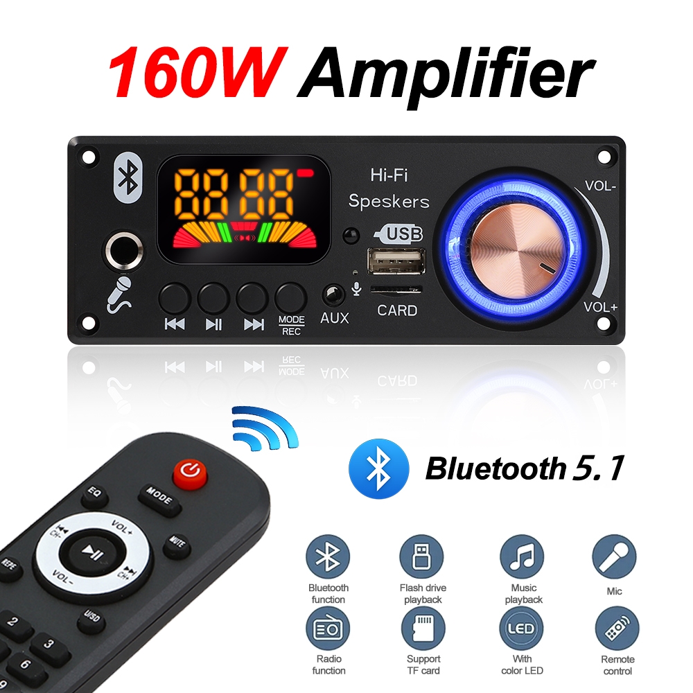 Bluetooth 5.1 bricolage 160W a - Audio Music Recorder avis et prix