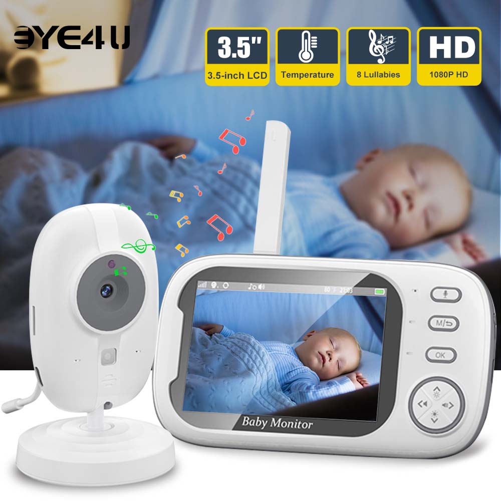 Babyphone Vidéo 3.5'', 2.4G, a - Audio Music Videos avis et prix
